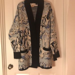 Escada sweater jacket